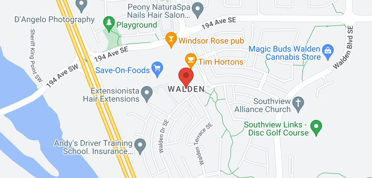 map of 128 Walden GA SE